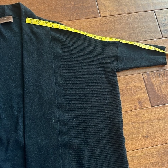 Kerisma knit Open Front Black Cardigan - Picture 8 of 10